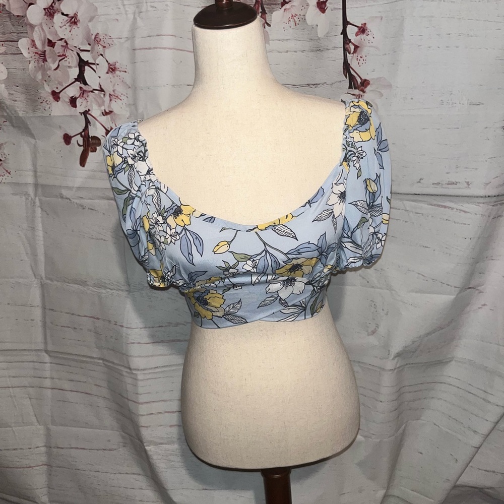 Bog collection crop top